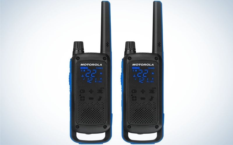 Motorola Talkabout T800 are the best walkie talkies.