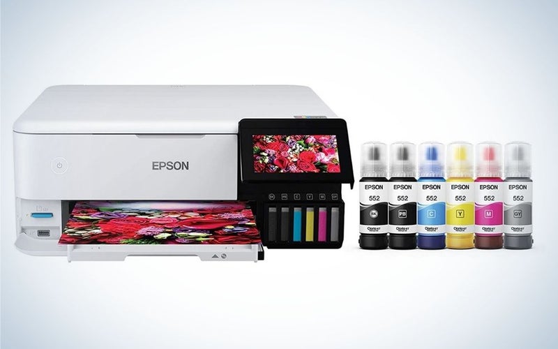 Epson EcoTank Photo ET-8500 is the best all in one printer for photos.