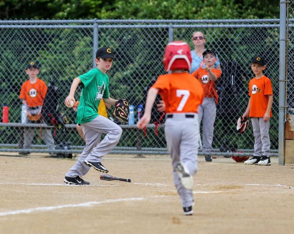 little league baseball game