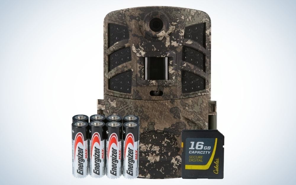 Cabelas Outfitter Gen 3 30MP Black IR Game Camera is the best overall trail camera under 100.