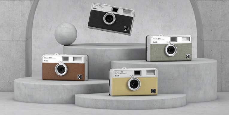 Double the fun: The Kodak Ektar H35 is a new, affordable half-frame camera