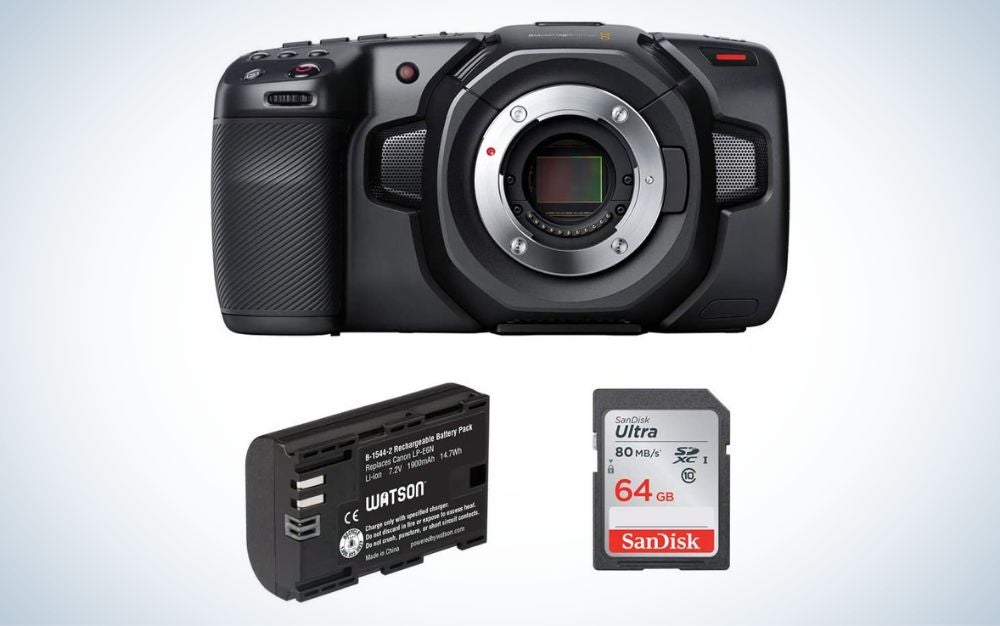 Blackmagic Design Pocket Cinema Camera 4k is the best cinema camera for filmmaking on a budget.