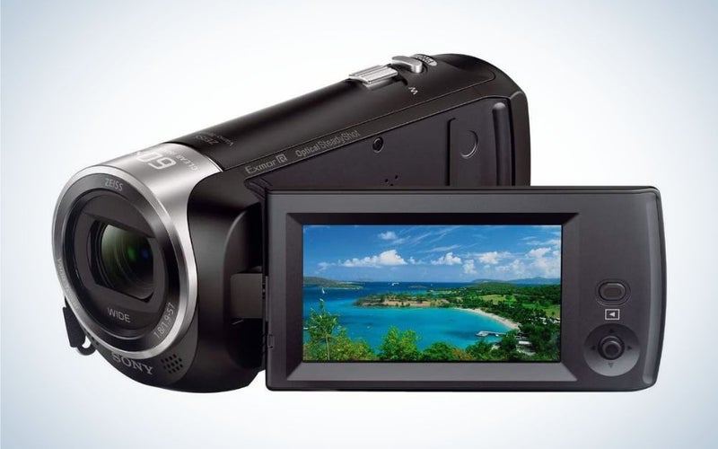 Sony HDR-CX405 HD Video Recording Handycam Camcorder is the best budget HD camera for filmmaking.