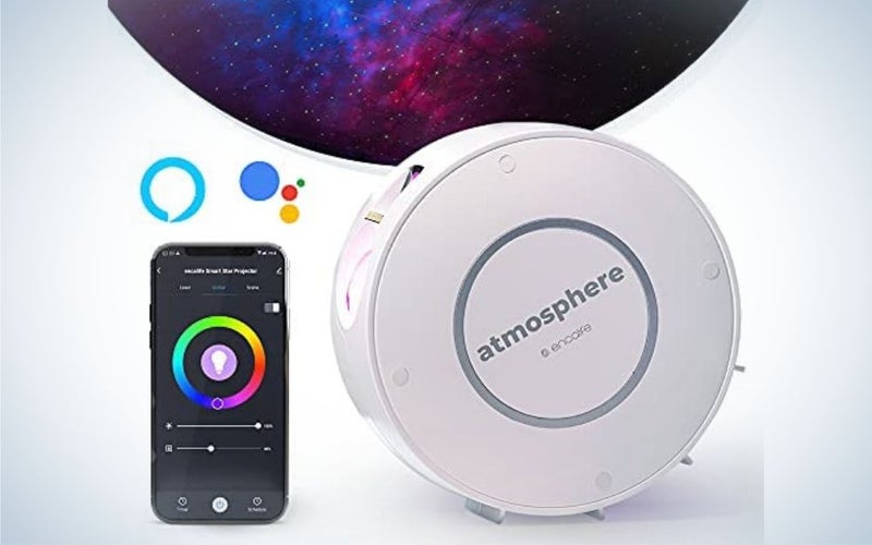 Atmosphere Smart Galaxy Star Projector is the best smart galaxy projector.