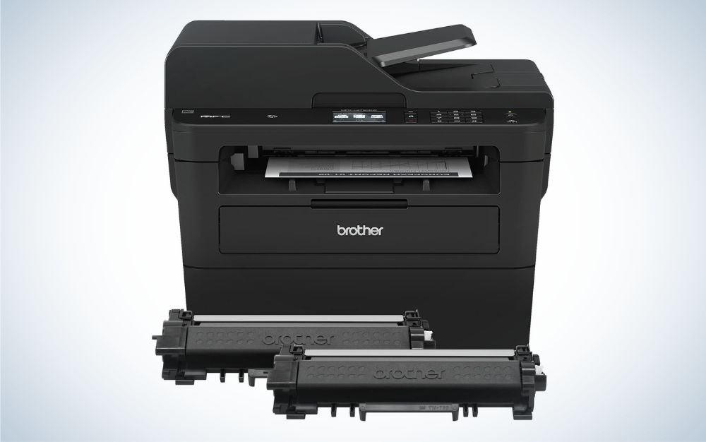 Brother MFCL2750DWXL is the best black and white printer for small businesses.