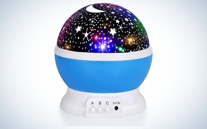 Fortally Nebula Star Projector 360 Degree Rotation is the best for kids.