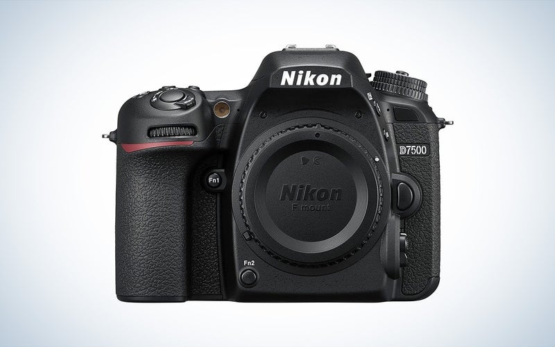 Nikon D7500 DSLR camera under $1000