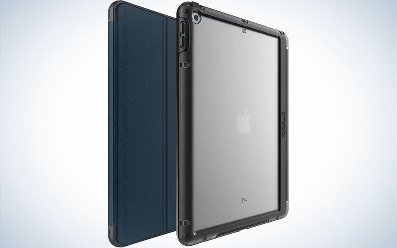The Otterbox Symmetry is the best iPad case with a pencil holder.