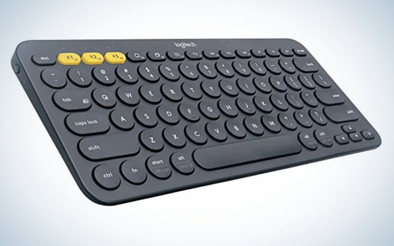 The Logitech K380 is the best iPad keyboard for multiple devices.