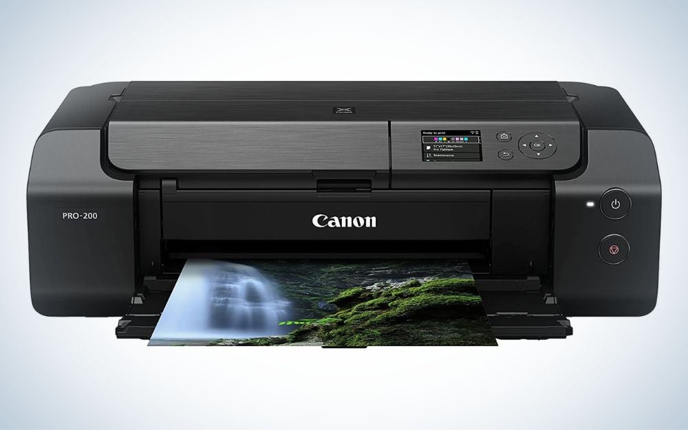 Canon PIXMA PRO-200 is the best photo printer for AirPrint.