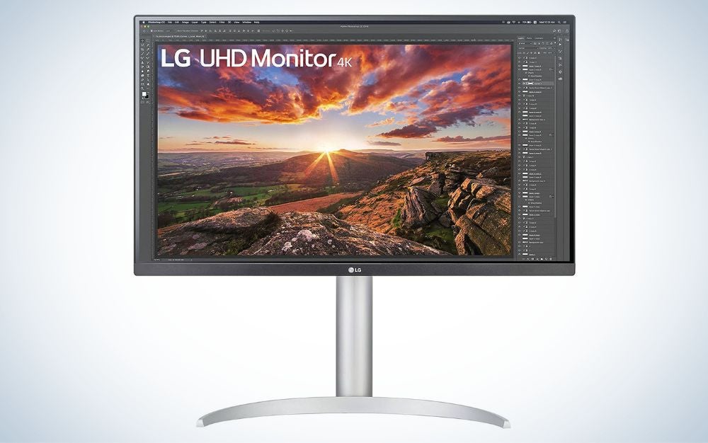 LG 27UP850-W Monitor 27” is the best overall.