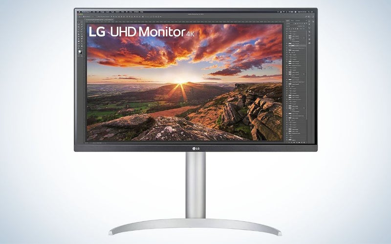LG 27UP850-W Monitor 27” is the best overall.