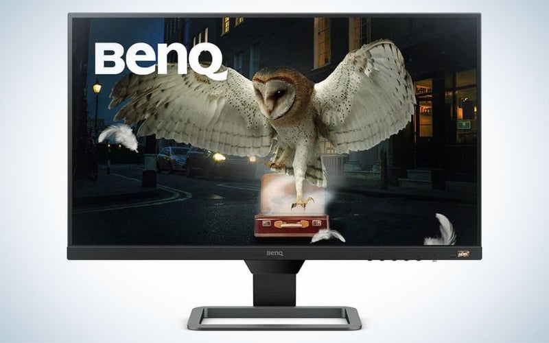 BenQ 27-inch IPS monitor with Eye-Care is the best budget monitor for eye strain.
