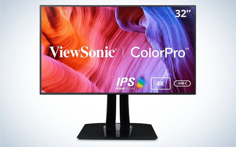 ViewSonic VP3268a is the best 32-inch monitor for eye strain.
