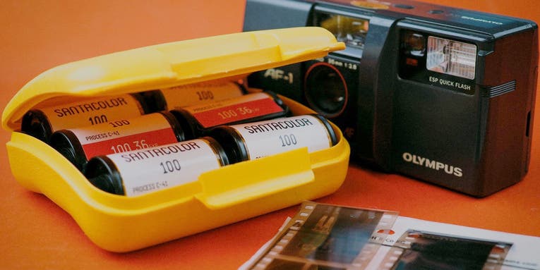 SantaColor 100 is a ‘new’ 35mm film repurposed from aerial surveillance stock