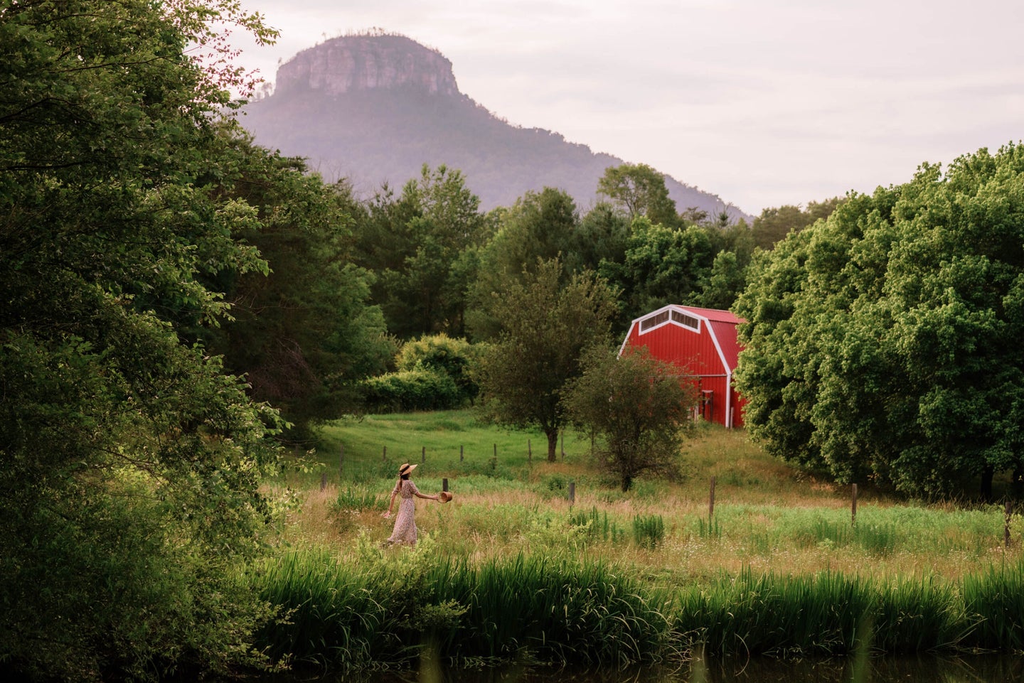 red barn