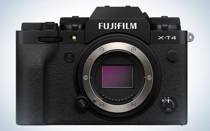 Fujifilm X-T4 is the best Fujifilm time lapse camera.