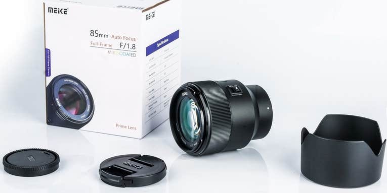 New gear: Meike 85mm f/1.8 sets a new benchmark for affordability