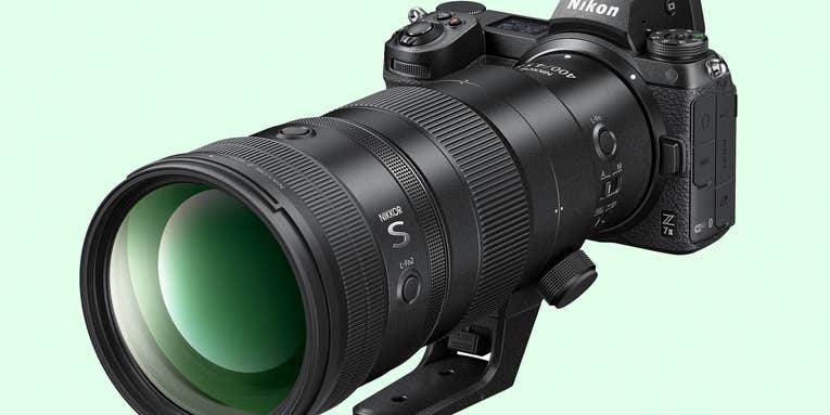 The Nikon Z 400mm f/4.5 VR S is a compact super-telephoto built for handheld shooting The Nikon Z 400mm f/4.5 VR S is a compact super-telephoto built for handheld shooting