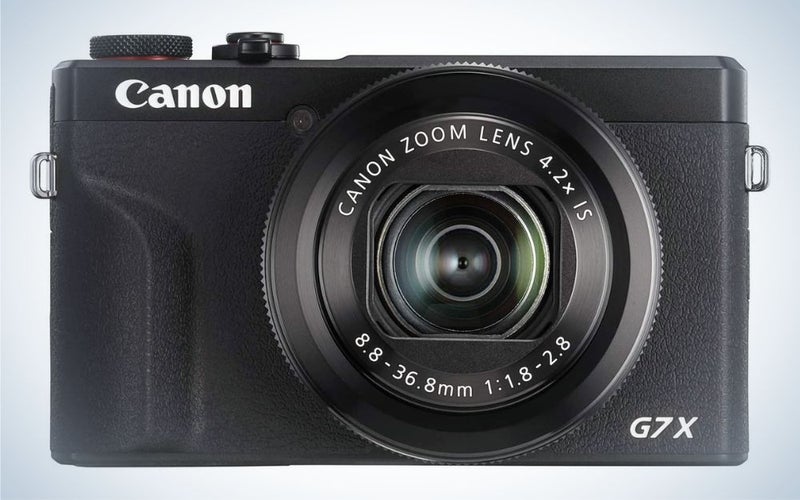 Canon PowerShot G7X III is the best compact camera for food photography.