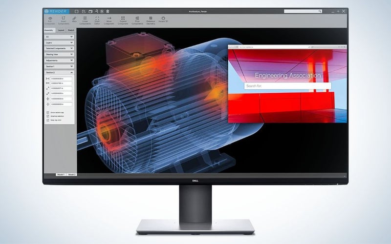 Dell Ultrasharp U3219Q is the best big screen monitor for color grading.