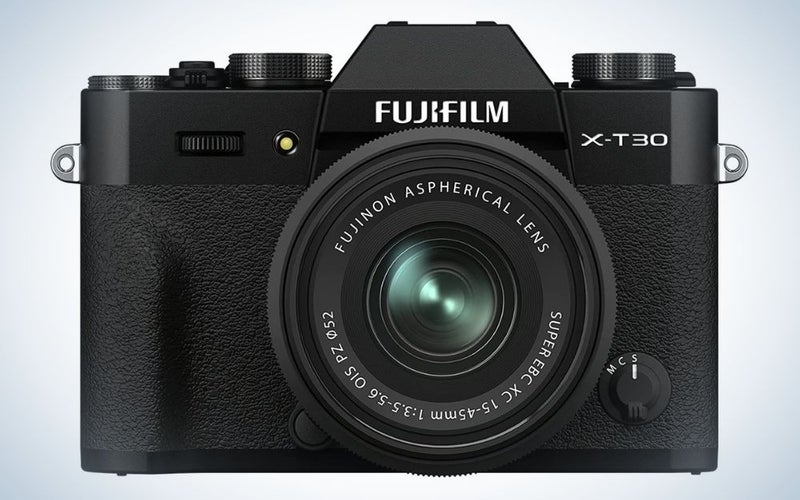 Fujifilm X-T30 II is the best budget camera for food photography.