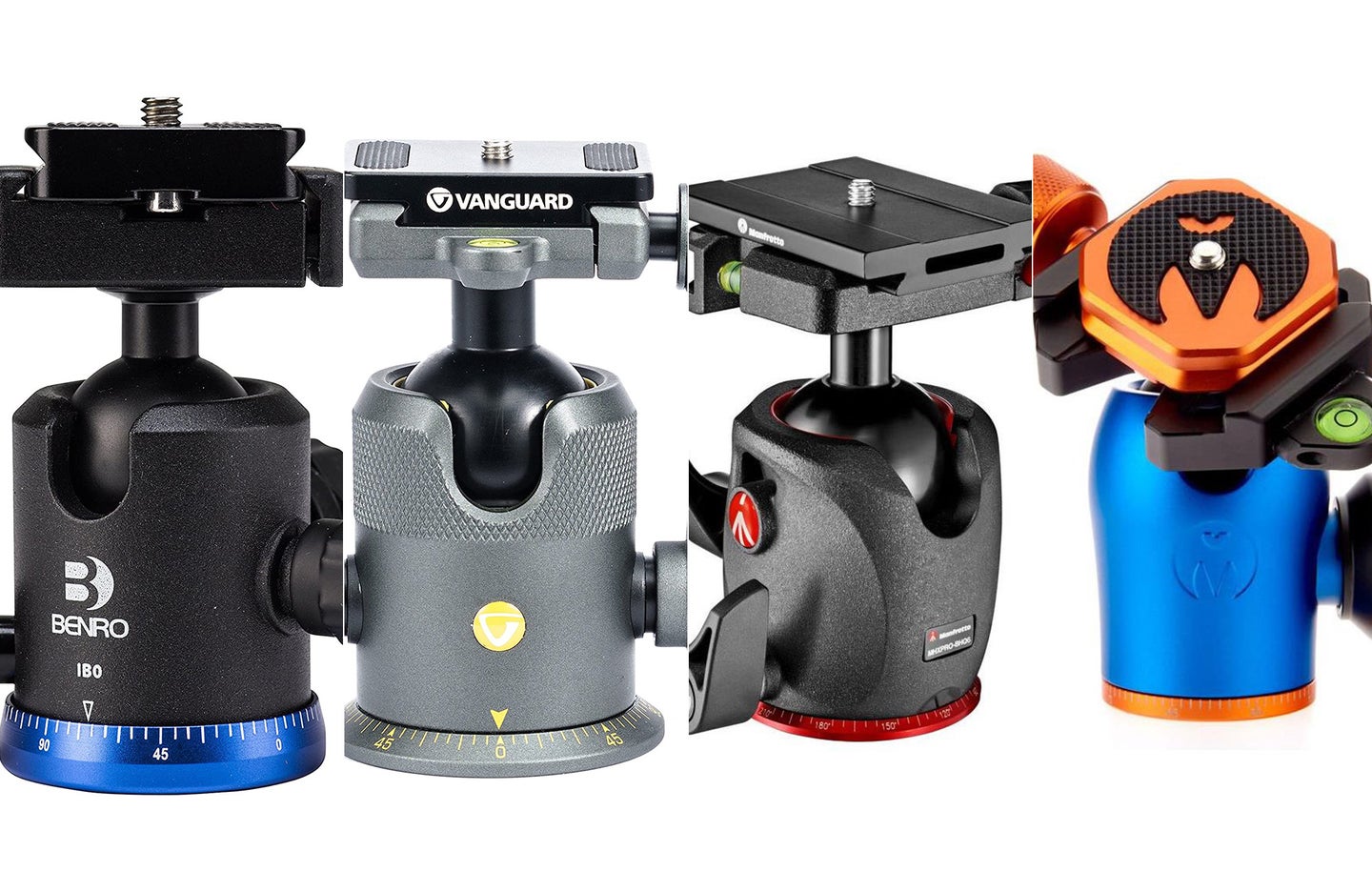 The best tripod ball heads composited