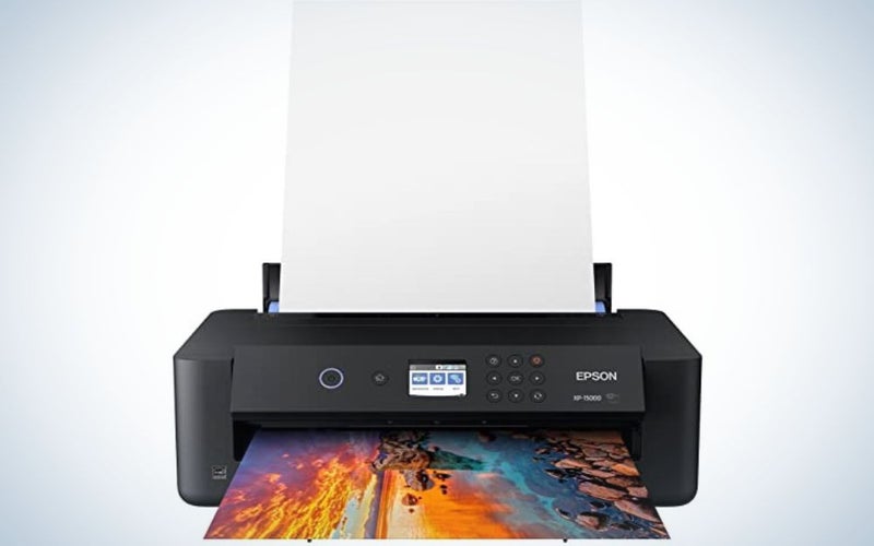 HP OfficeJet Pro 9015e is the best printer for heat transfers for professionals.