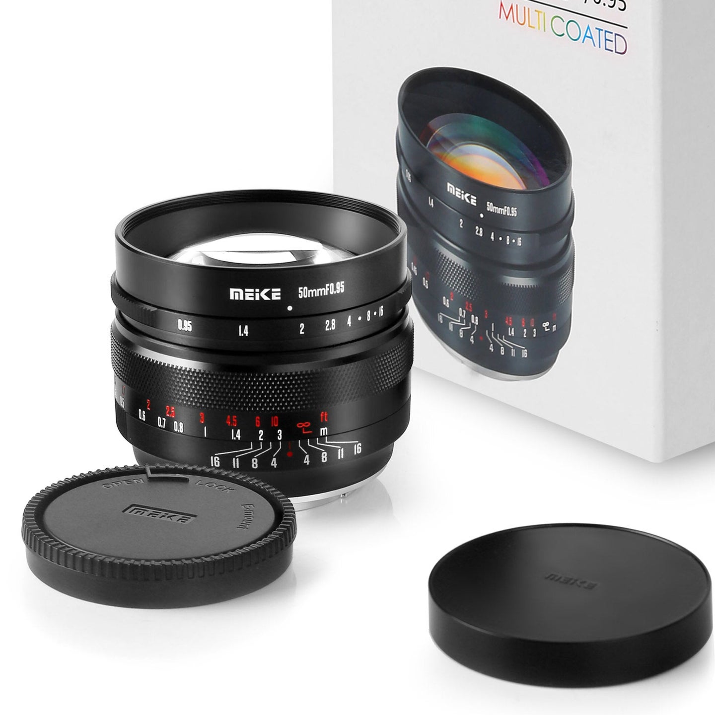 The new Meike 50mm f0.95 for APS-C mirrorless.