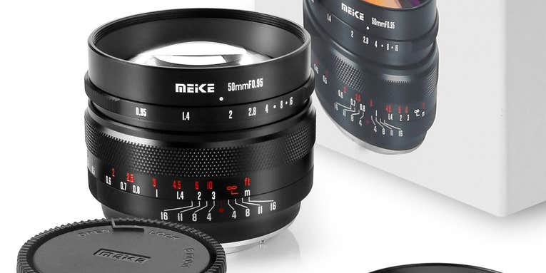 New gear: Meike 50mm f/0.95 for APS-C mirrorless