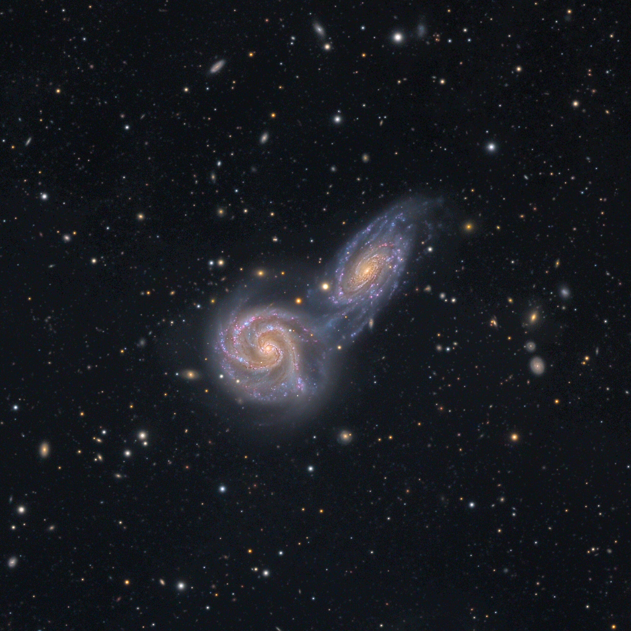 NGC 5426 and NGC 5427 galaxies