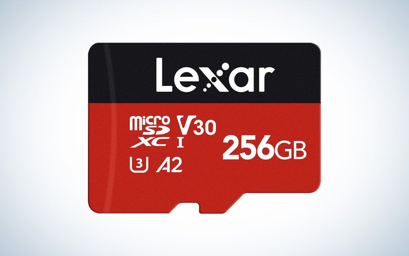 This Lexar microSD is ideal for drones.