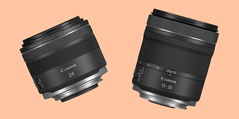 Canon announces two new, affordable wide-angle lenses for mirrorless