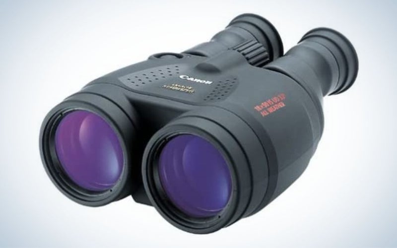 Canon 18x50 IS All Weather are the best image stabilized binoculars for astrology.