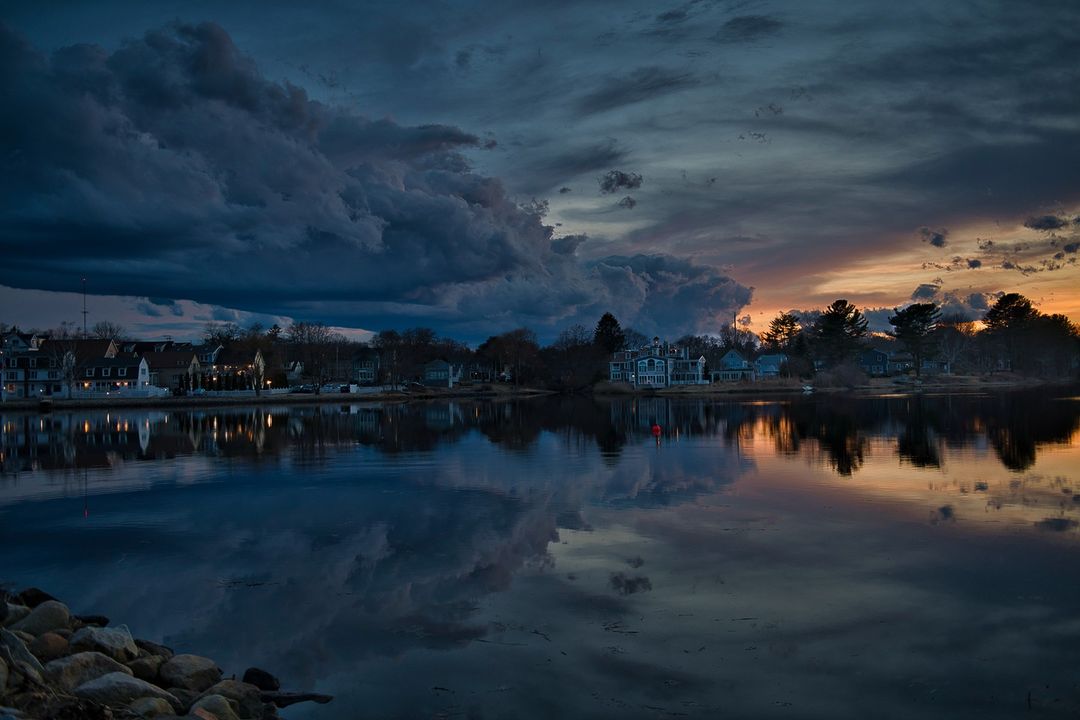 sunset kennebunkport maine 