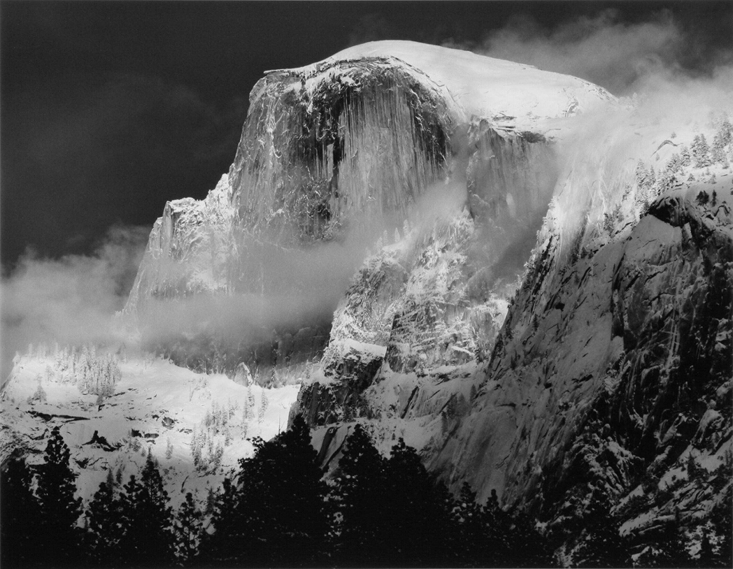 "Portrait of Half Dome, Yosemite National Park, CA, 2006"