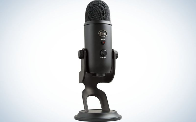 Blue Yeti is the best microphone for podcasting for beginners.