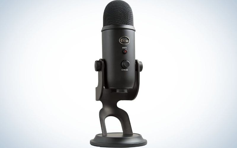 Blue Yeti is the best microphone for podcasting for beginners.