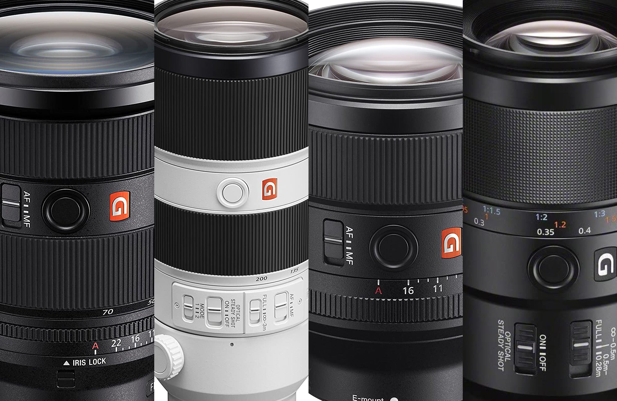 sony g lenses