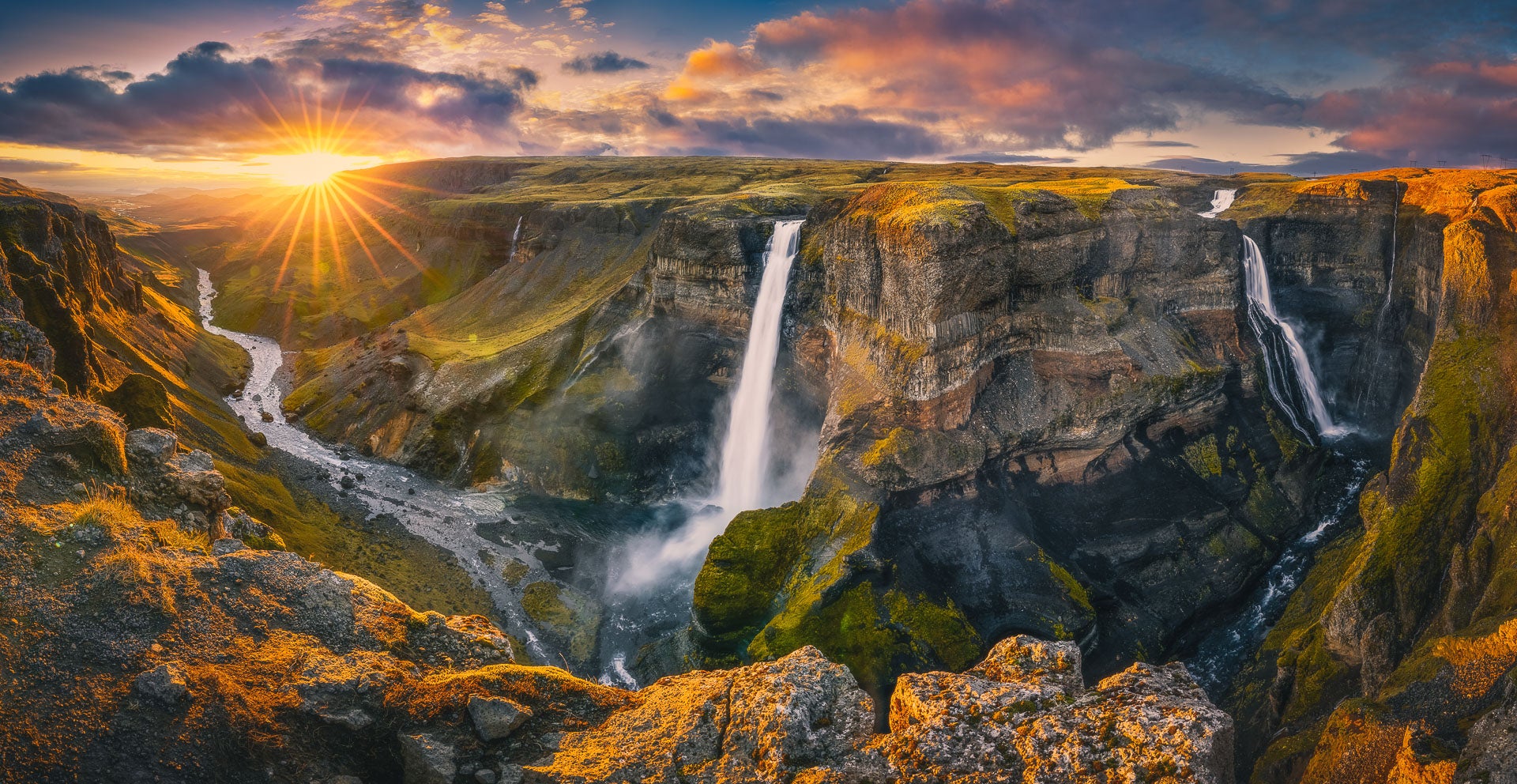 nature ttl photographer of the year waterfalls at sunset