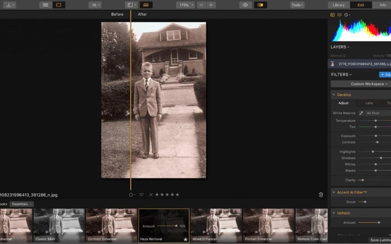 Retouch Pilot is the best easy-to-use photo restoration software.