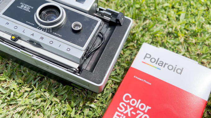 polaroid land camera film