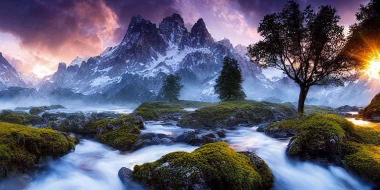 These landscape ‘photos’ were generated by an AI These landscape ‘photos’ were generated by an AI