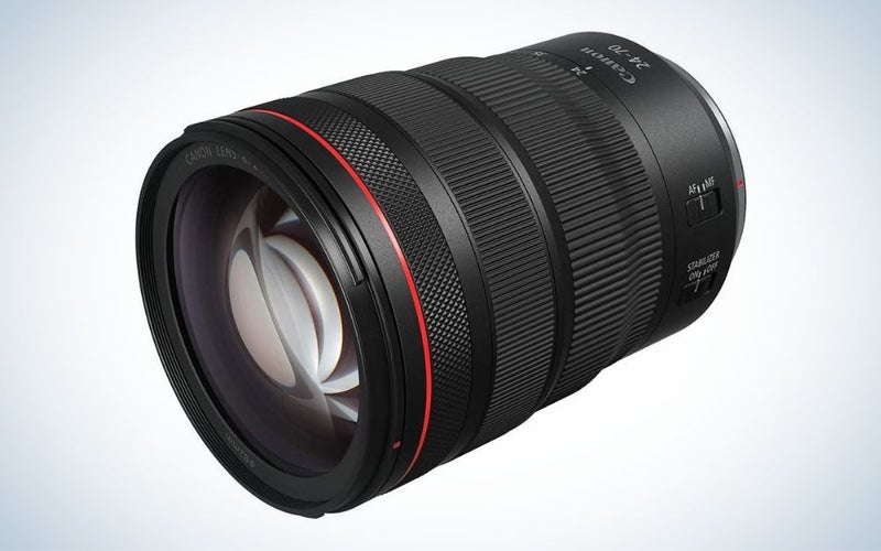 RF 24-70mm F2.8 L IS USM is the best standard zoom Canon lens (high-end).