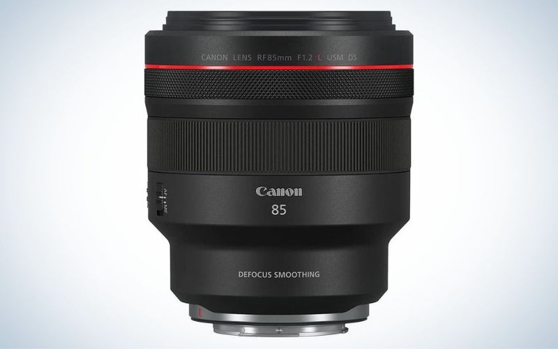 RF85mm F1.2 L USM DS is the best Canon lens for portraits.