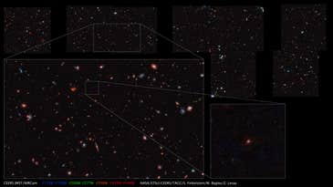 Webb photographs what may be the universe’s oldest galaxy