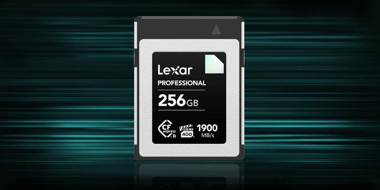 Lexar’s latest-gen memory card is fastest where it matters most