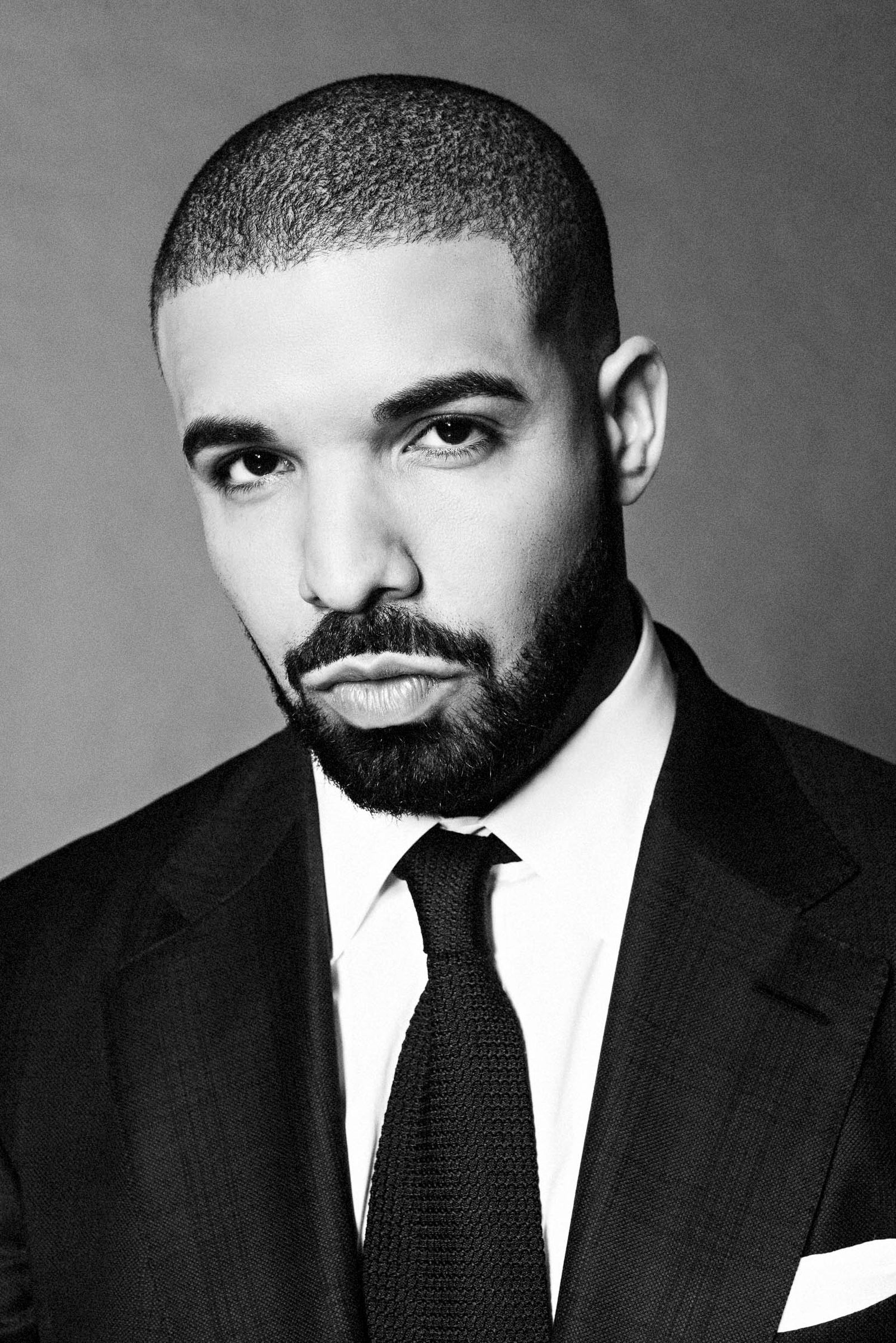 A piortrait of Drake. 