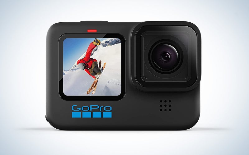 The GoPro Hero 10 is an excellent choice for action sports.