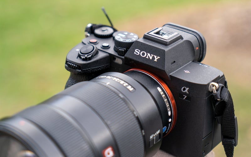 The Sony a7 IV professional mirrorless camera
